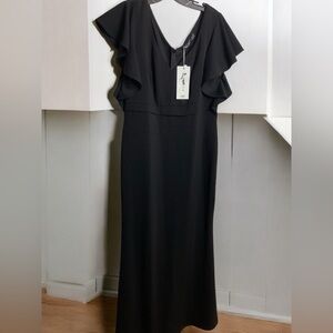 Brand: Alisa Pan, Size: XL, Long Dress, Color: Black